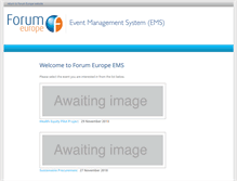 Tablet Screenshot of eu-ems.com